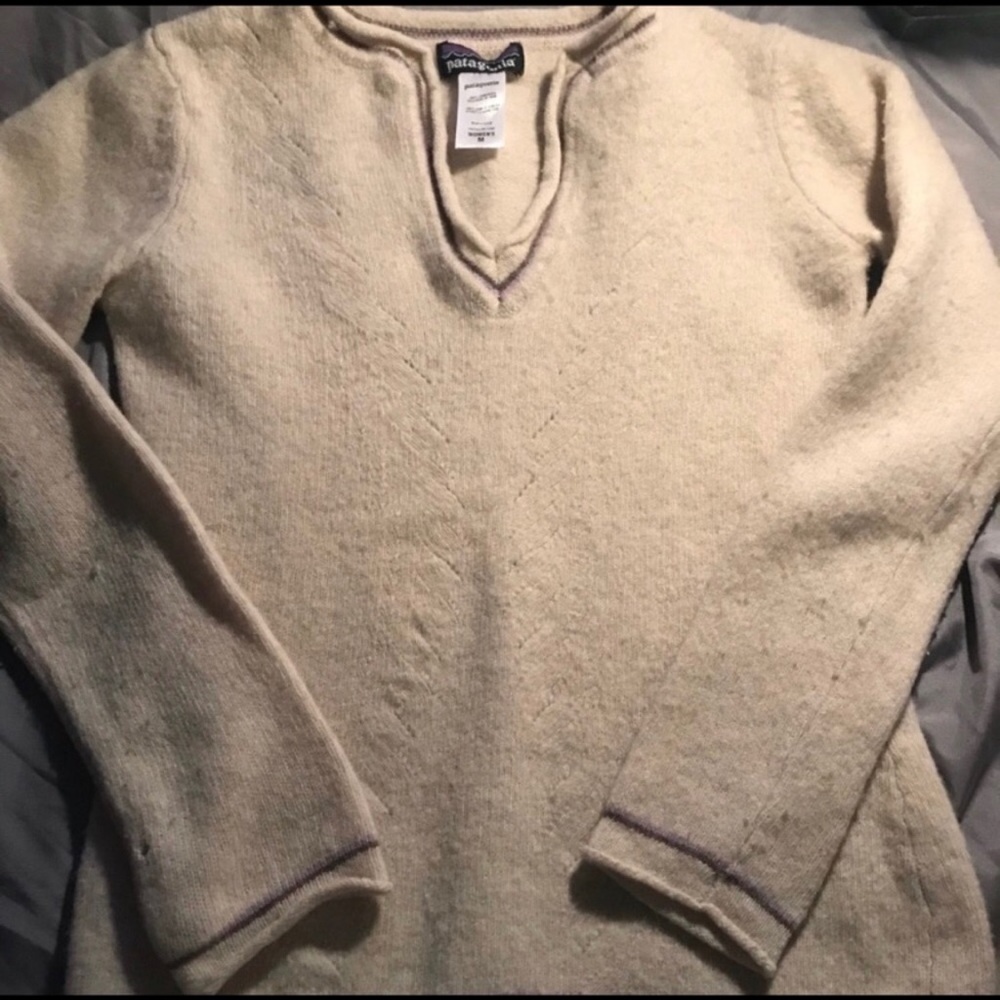 Patagonia Sweater Size M but fits like XS